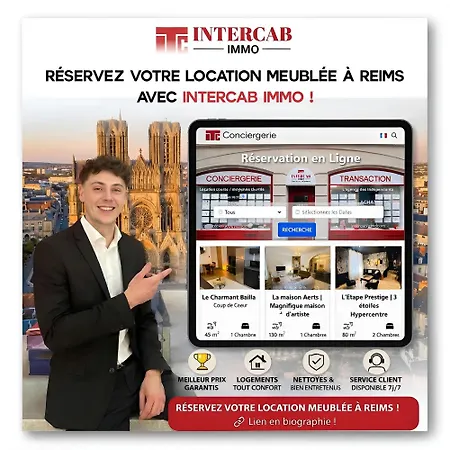 Apartment Les Toits De Thillois Hypercentre *